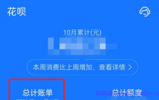 花呗账单怎么查询明细?花呗账单在哪里查?