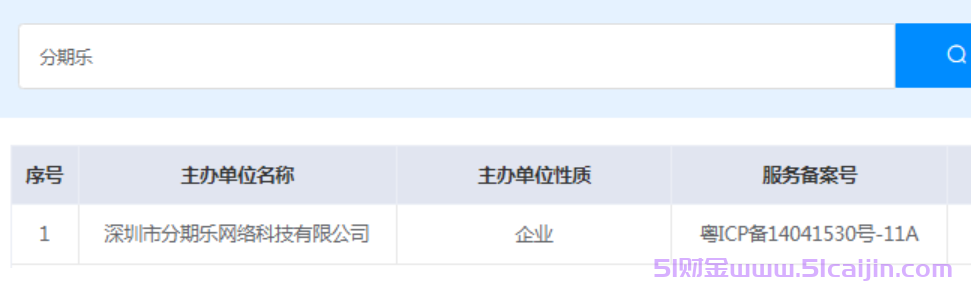 分期乐贷款是哪家机构?分期乐贷款正规合法吗?-第1张图片-51财金